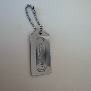 COACH Metal Hangtag